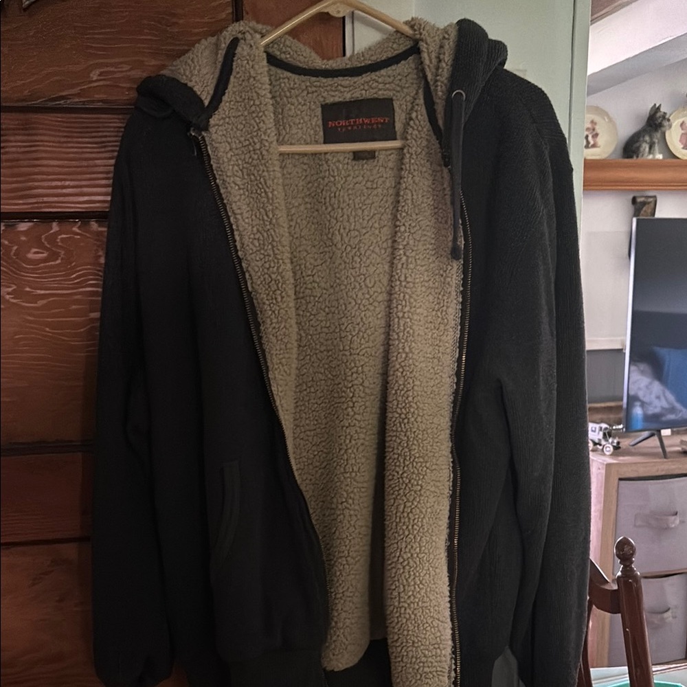 Northwest Territory Gray Sherpa Jacket